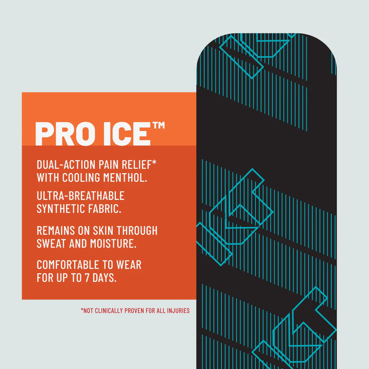 KT Tape Pro Ice Pre-Cut (5 x 25 cm) – 20 Strips