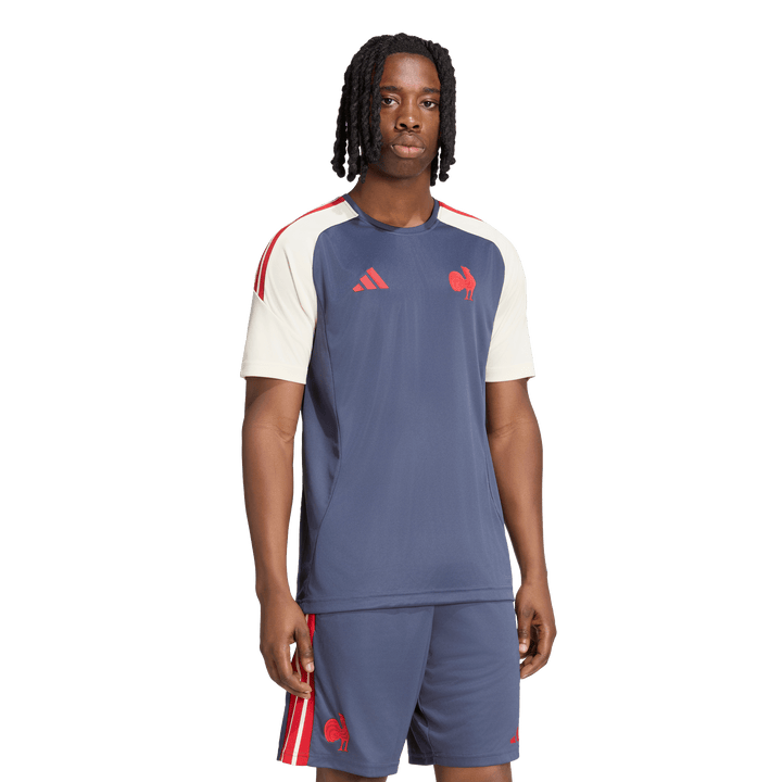 adidas Frankrijk Rugby Performance T-shirt Heren