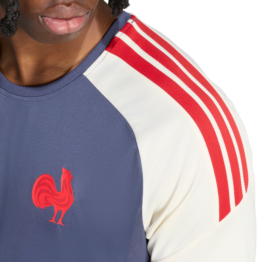 adidas Frankrijk Rugby Performance T-shirt Heren