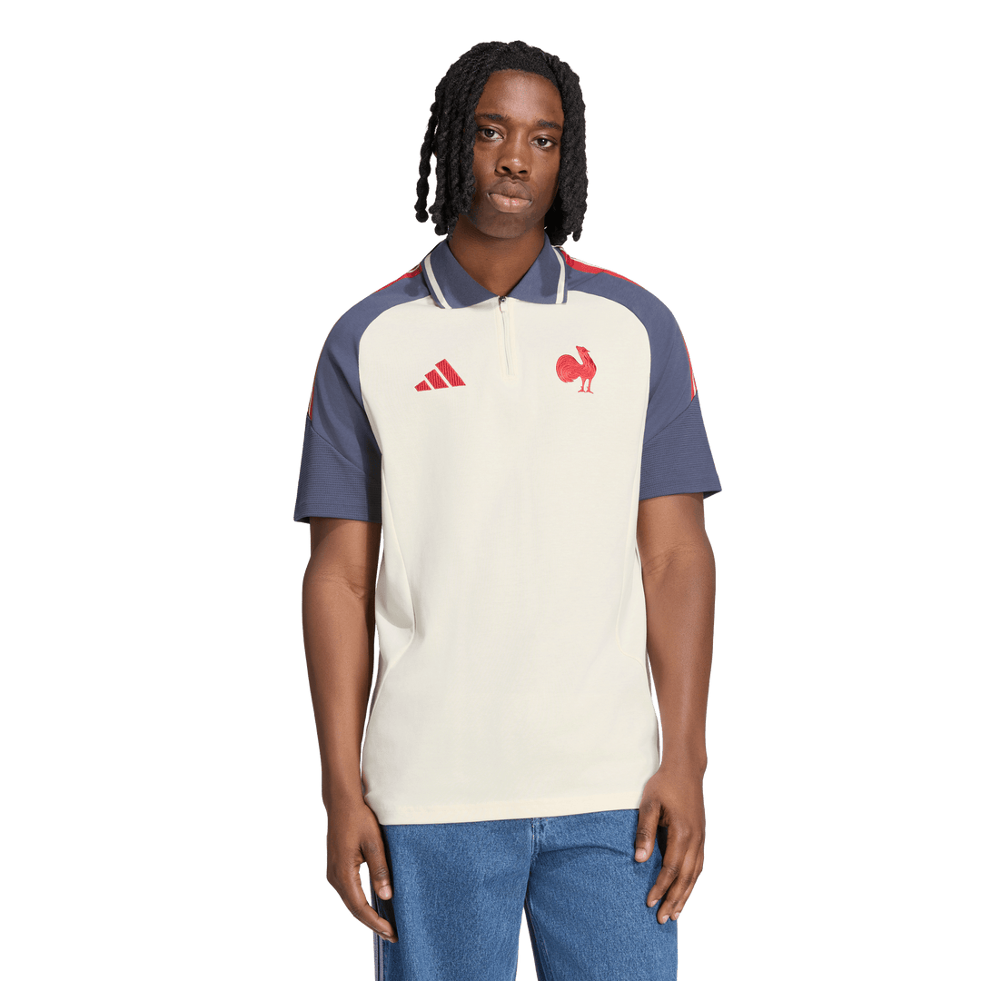 adidas Frankrijk Rugby Training Polo Heren