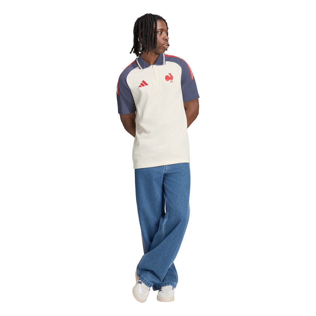 adidas Frankrijk Rugby Training Polo Heren