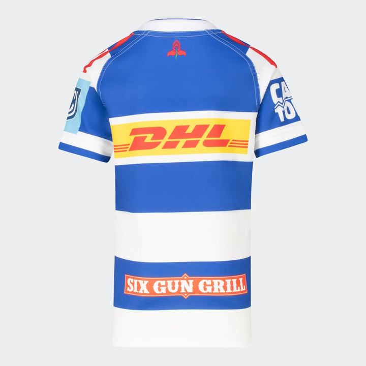 adidas DHL Stormers  Home Rugby Shirt 2025/26 Kids