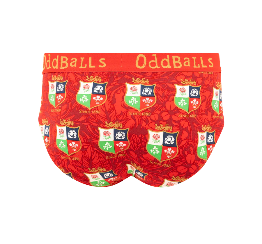 OddBalls Official British & Irish Lions Australia Brief Men