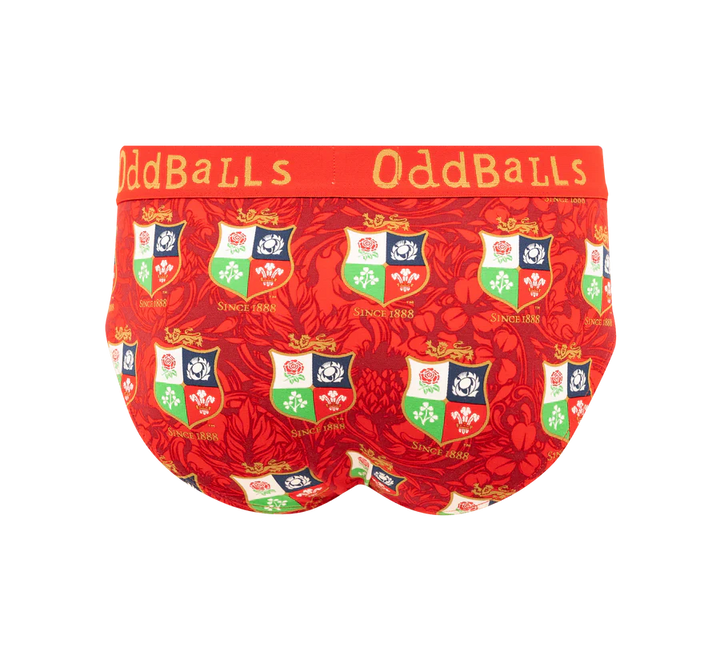 OddBalls Official British & Irish Lions Australia Brief Men