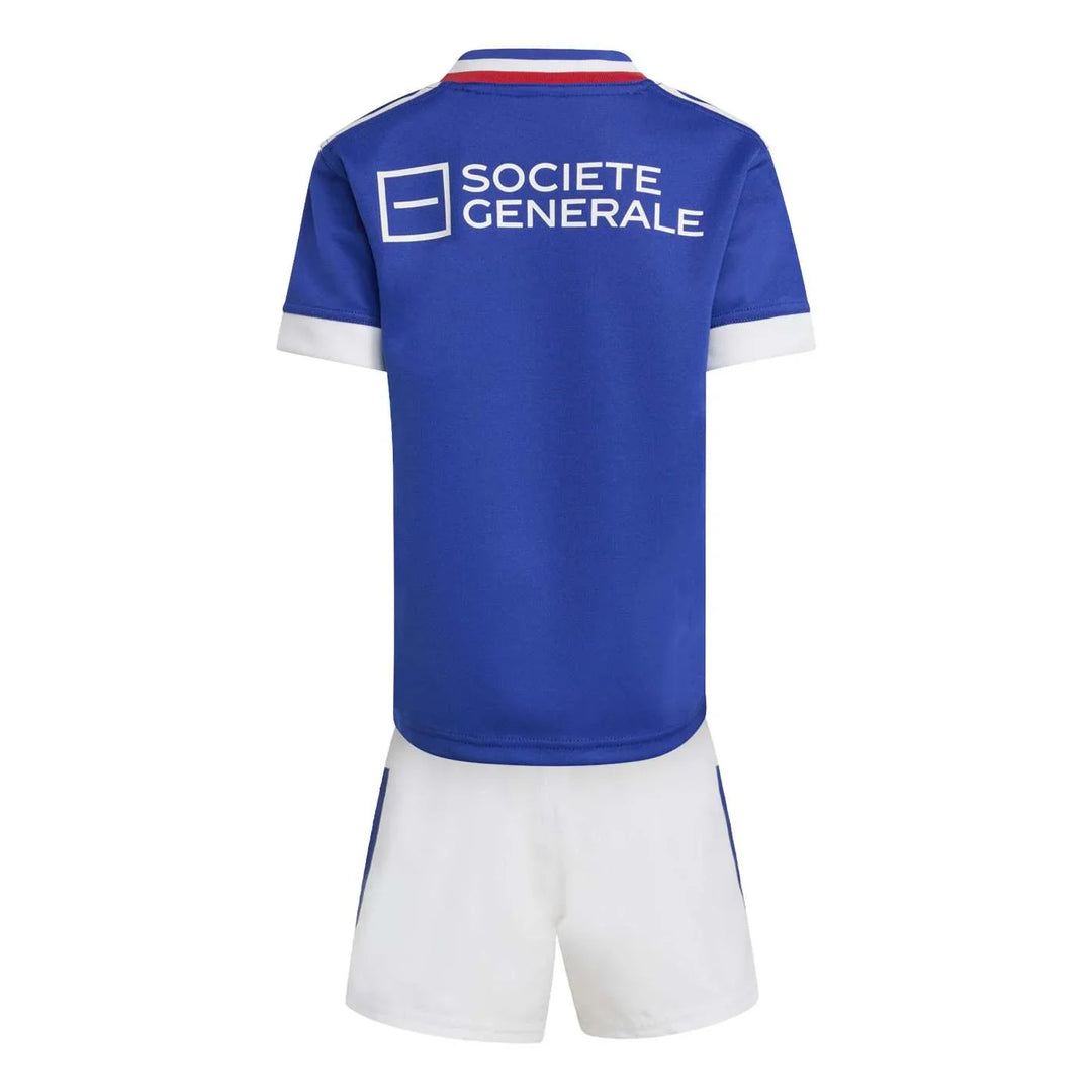 adidas France Rugby Replica Mini Kit Kids