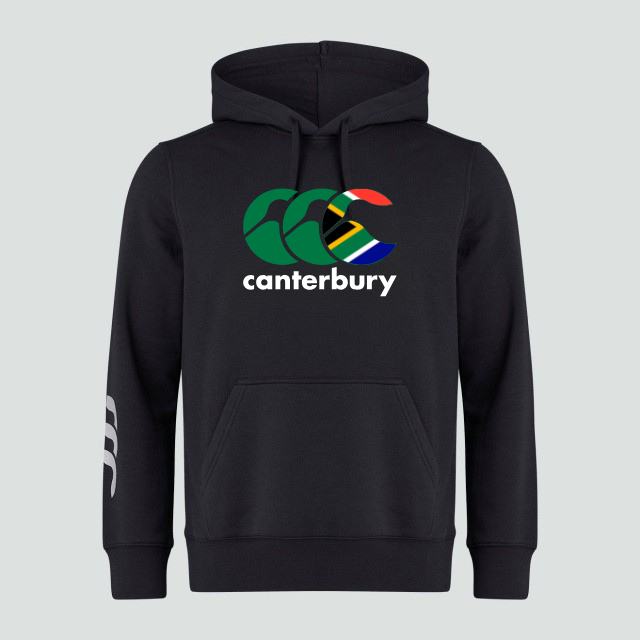 Canterbury Zuid Afrika CCC Flag Club Hoodie Heren (al bedrukt)