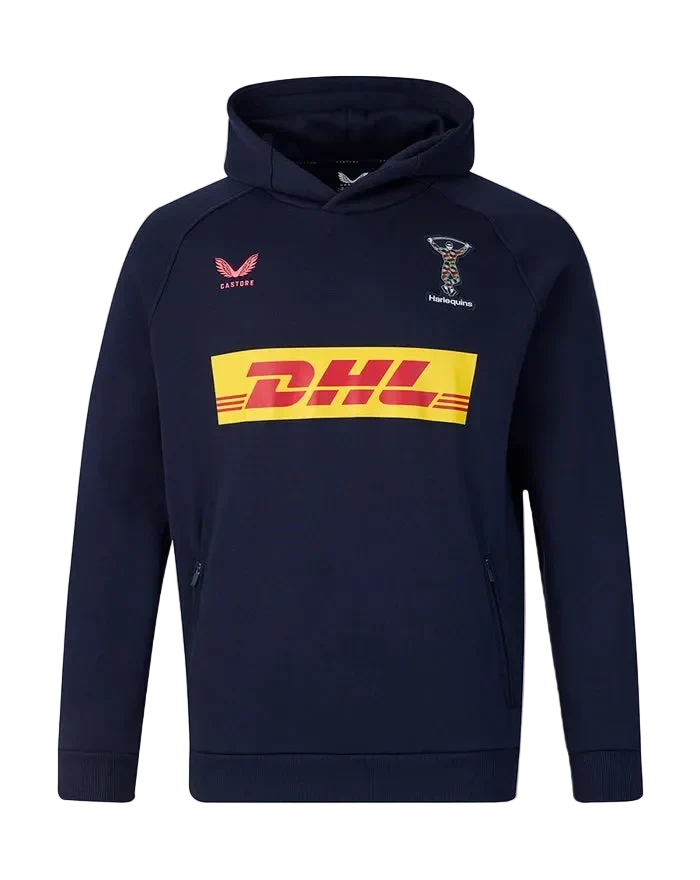 Castore Harlequins Travel Hoodie Heren