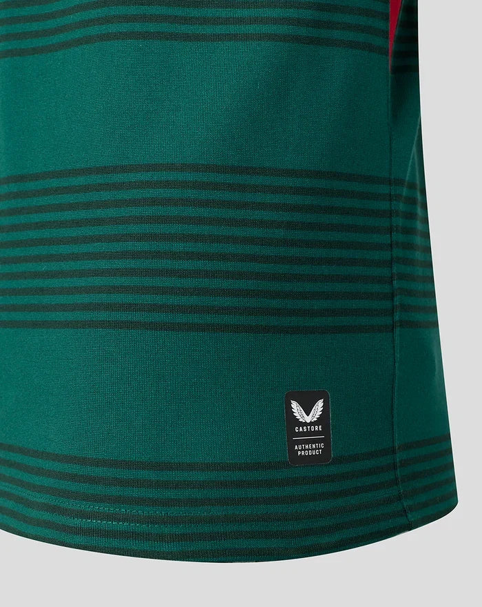 Castore Leicester Tigers Classic Thuisshirt met Lange Mouwen Heren