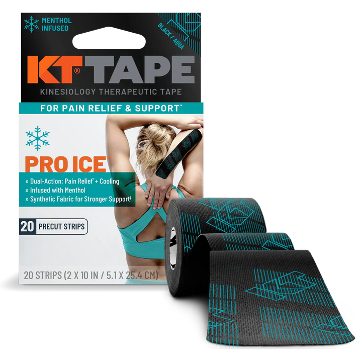KT Tape Pro Ice Pre-Cut (5 x 25 cm) – 20 Strips