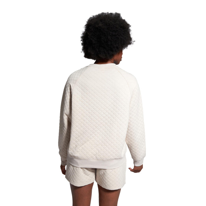 Canterbury Scene-Set Crew Sweater Women’s Beige