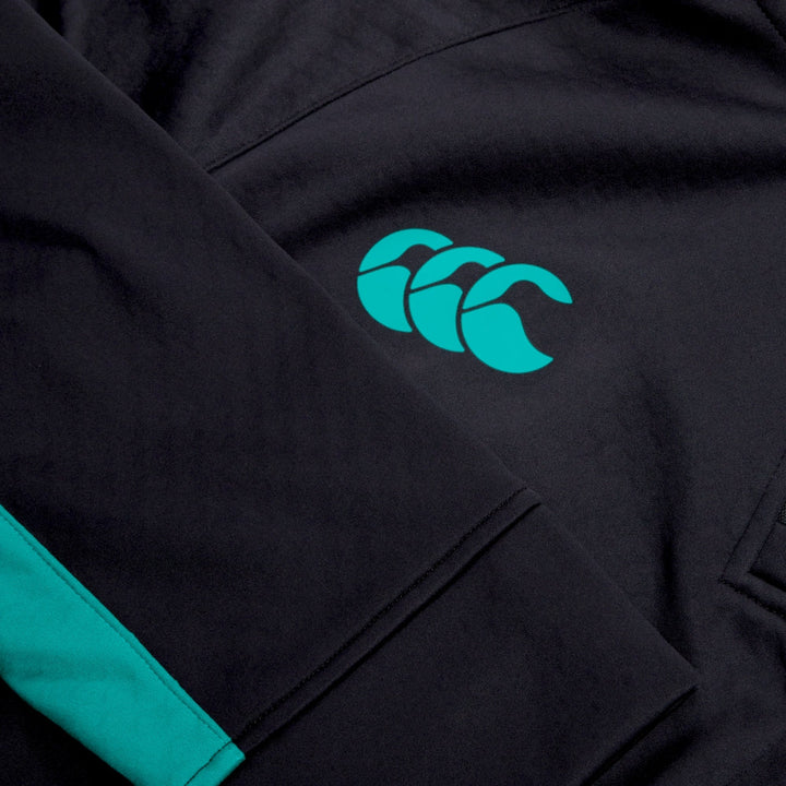 Ierland Tech 1/4 Zip Top Zwart Heren