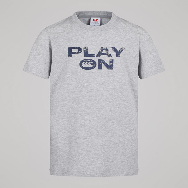 Canterbury Junior Unisex No Drop Kicks T-Shirt Grey