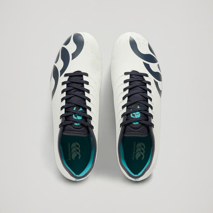 Canterbury Stampede Groundbreak Pro SG Rugby Schoenen Wit