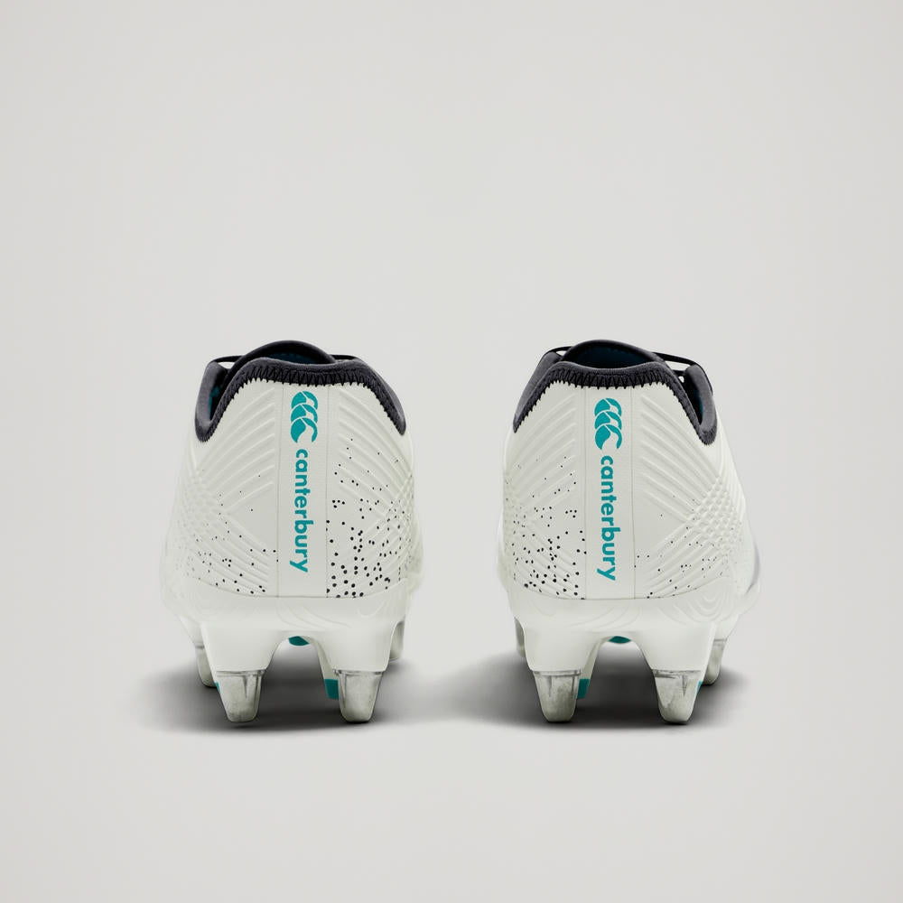Canterbury Stampede Groundbreak Pro SG Rugby Schoenen Wit