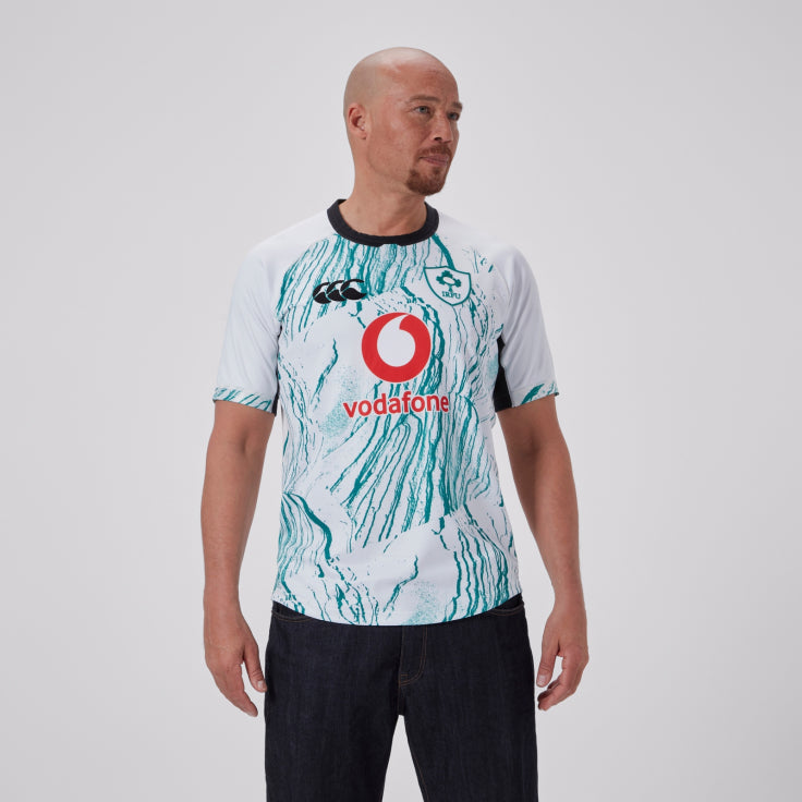 Canterbury Ireland Rugby Heren Uitshirt Pro Wit/Zwart