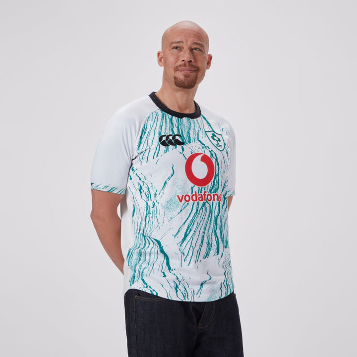 Canterbury Ireland Rugby Heren Uitshirt Pro Wit/Zwart