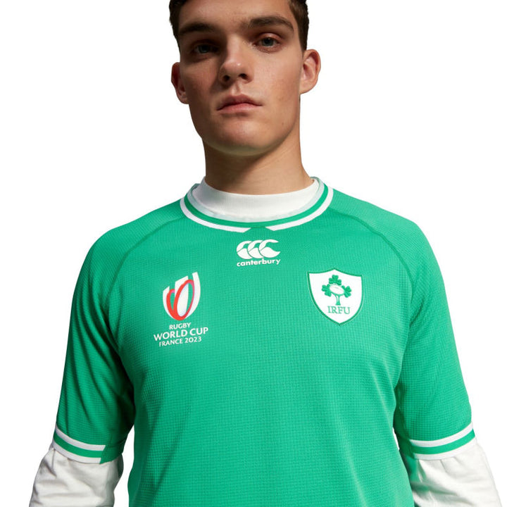 Canterbury Ireland Rugby Heren Thuisshirt Pro RWC 2023