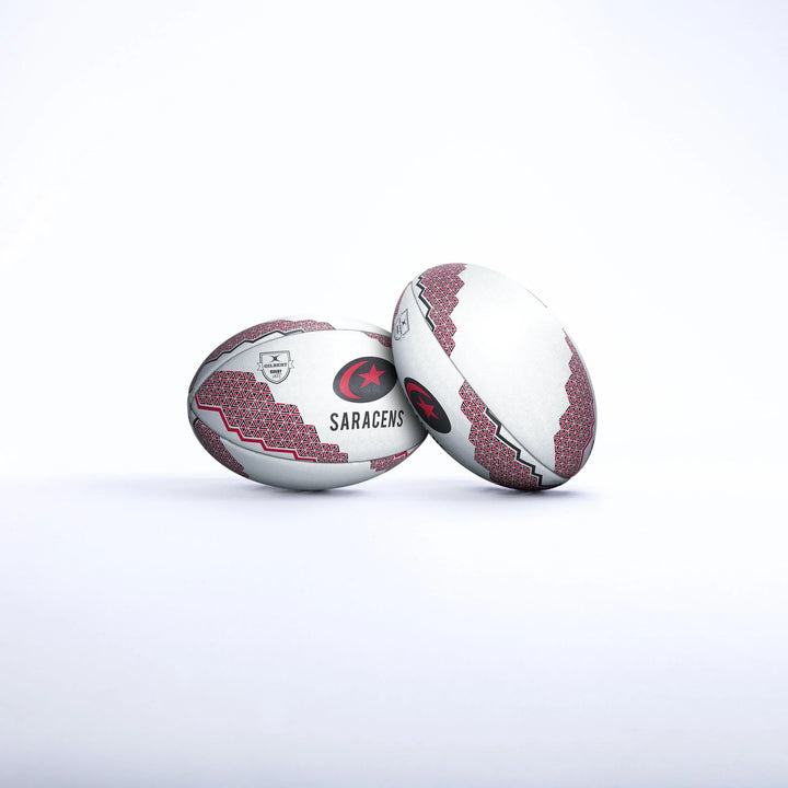 Pallone da rugby Gilbert Saracens Supporter taglia 5