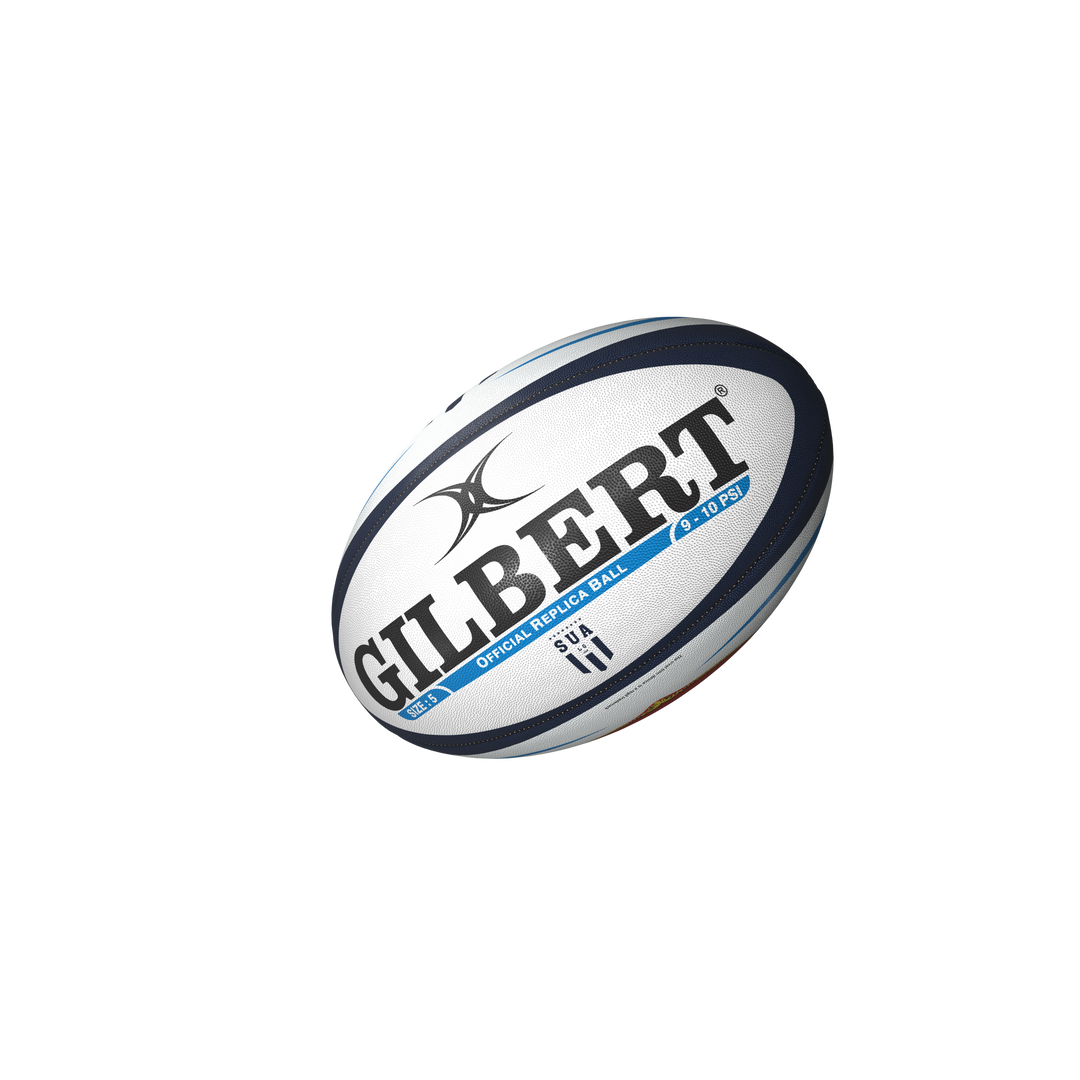 Pallone da rugby replica Gilbert Agen taglia 5