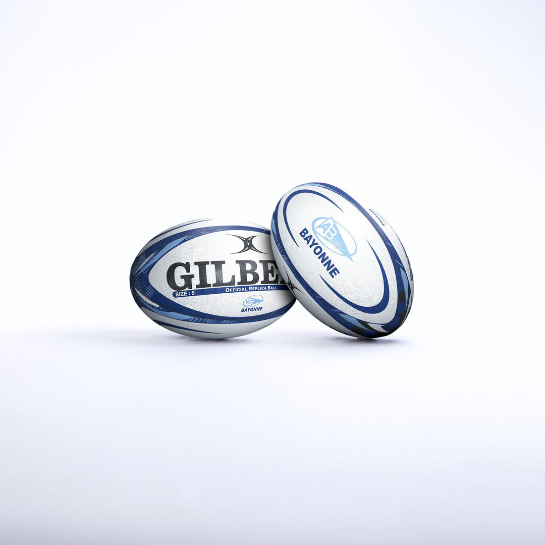 Gilbert Bayonne Replica Rugby Ball Size 5