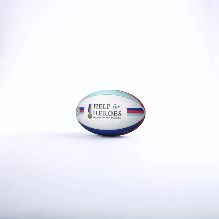 Gilbert Help for Heroes Supporter Rugby Ball Size 5
