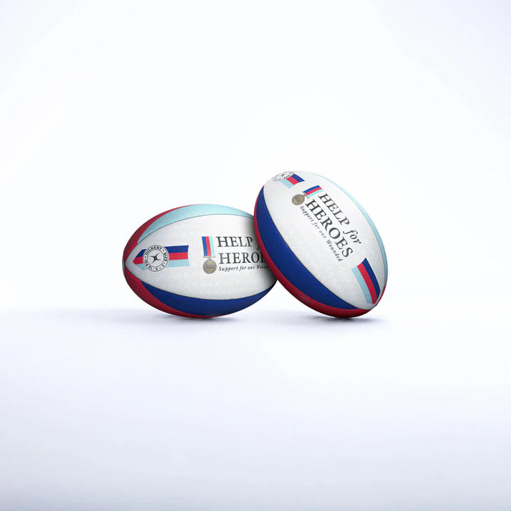Gilbert Help for Heroes Supporter Rugby Ball Size 5