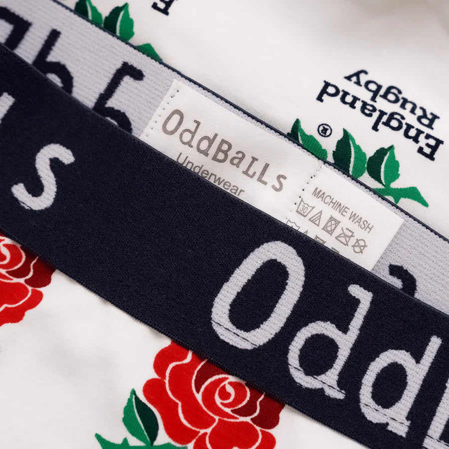 OddBalls England Rugby Union Boxer Shorts Men