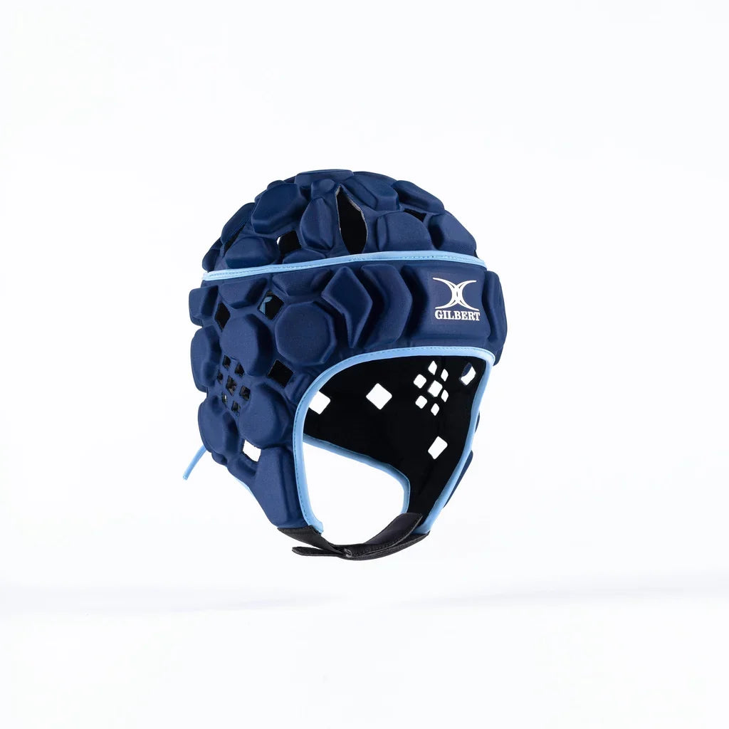 Gilbert Octane Scrumcap Navy/Sky Senior