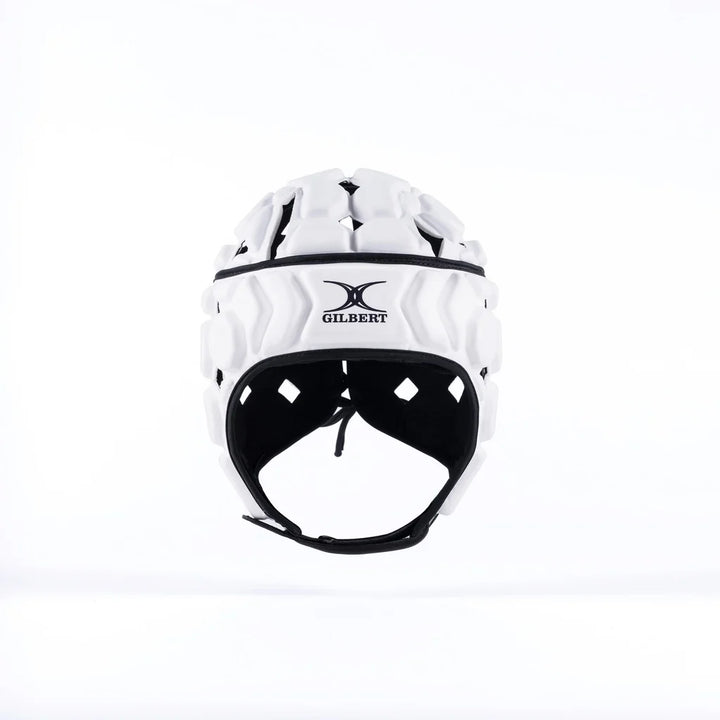 Gilbert Octane Scrumcap White/Black Junior