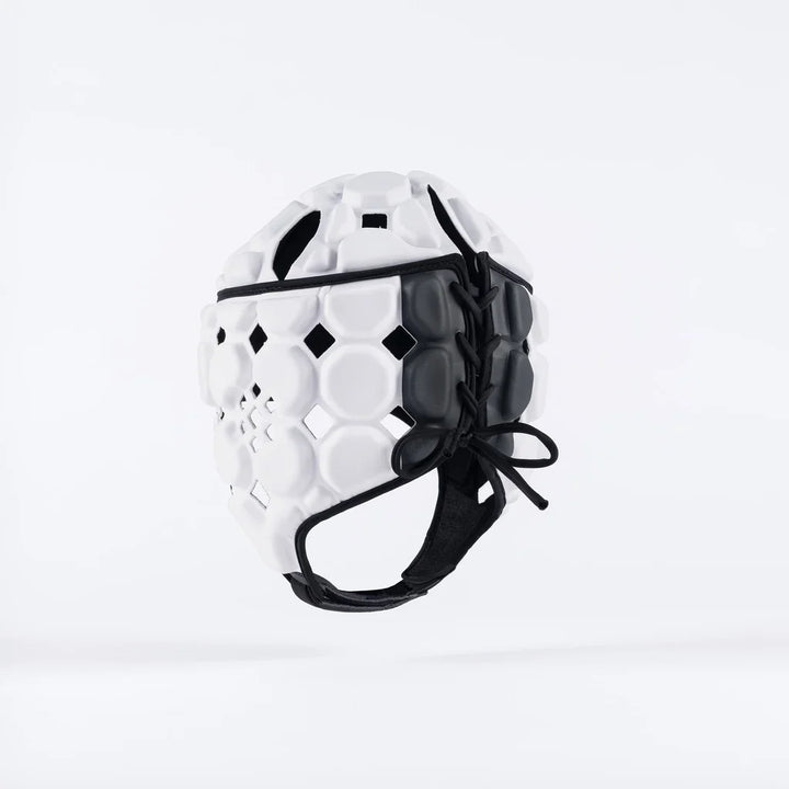 Gilbert Octane Scrumcap White/Black Senior