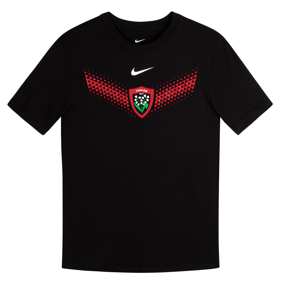 Nike RC Toulon Graphic Rugby T-shirt Black