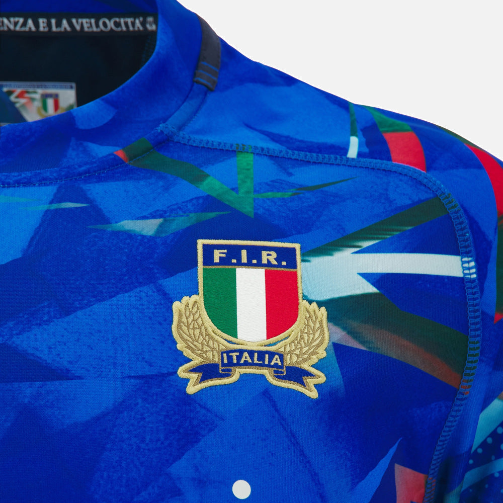 Macron Italië Rugby Replica Thuisshirt Heren