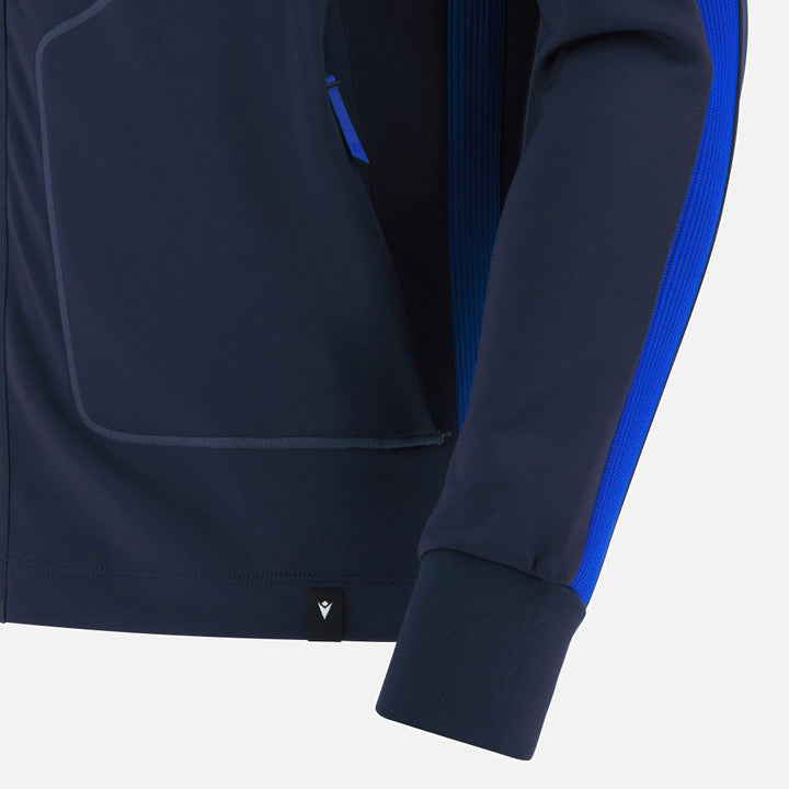 Macron Italy Rugby Athleisure Anthem Jacket 2025/26
