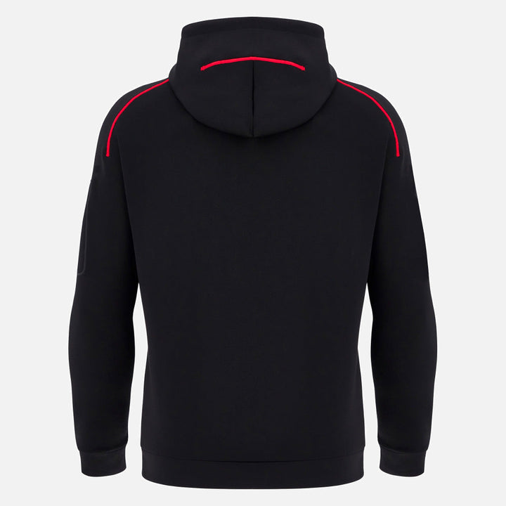 Macron Rugby Wales 2025/26 Athleisure Tech Hoodie Men