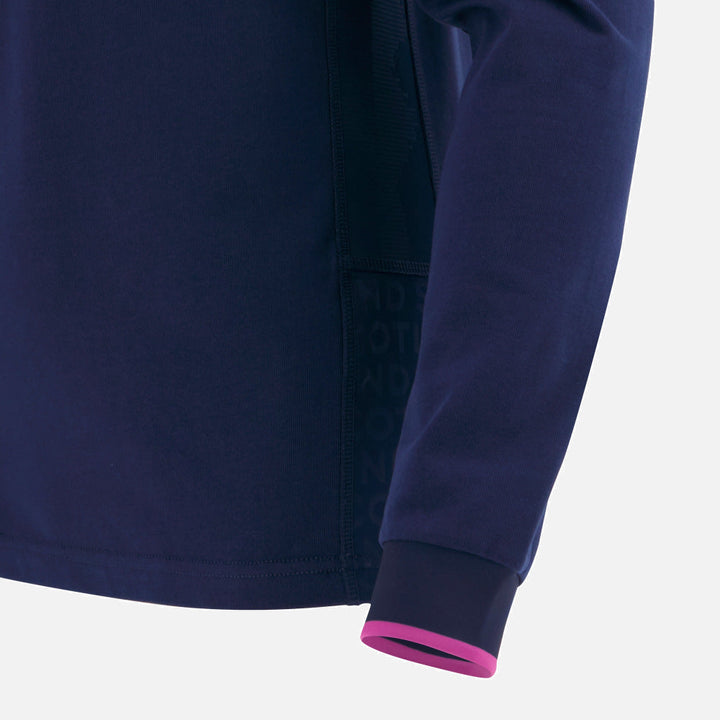 Macron Scotland Rugby Cotton Home Shirt Long Sleeve