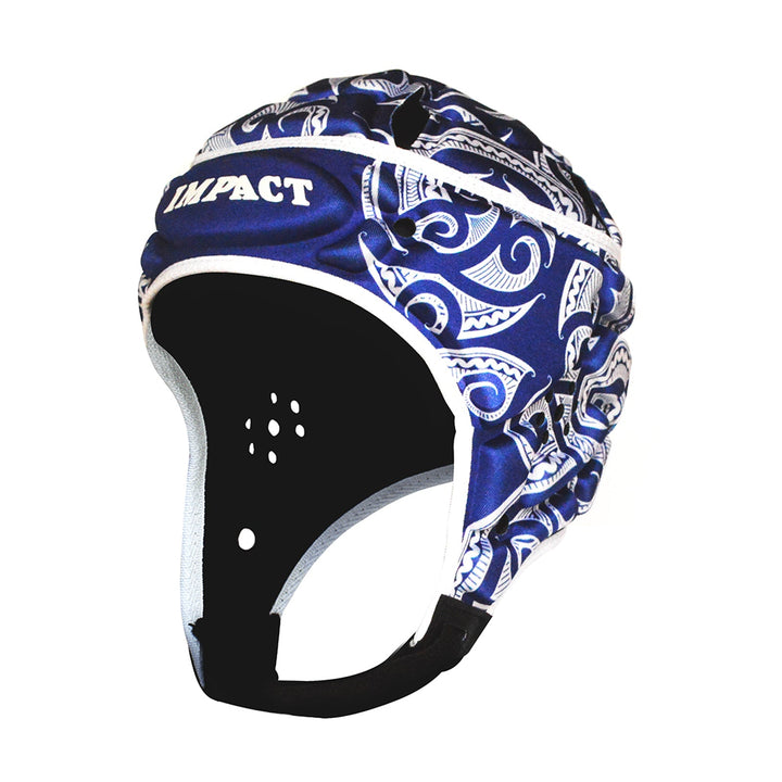 Caschetto Impact Rugby Tribal Blue