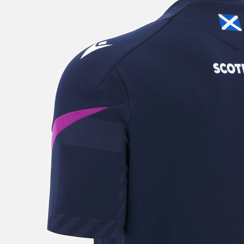 Macron Scotland Rugby 2025/26 Training T-Shirt Kids