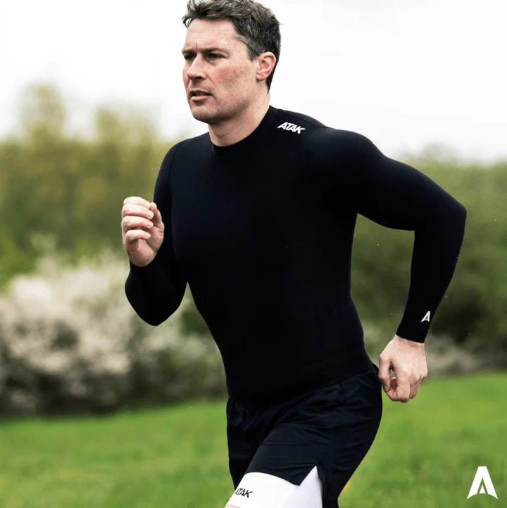 ATAK Unisex Compression Shirt Senior Black
