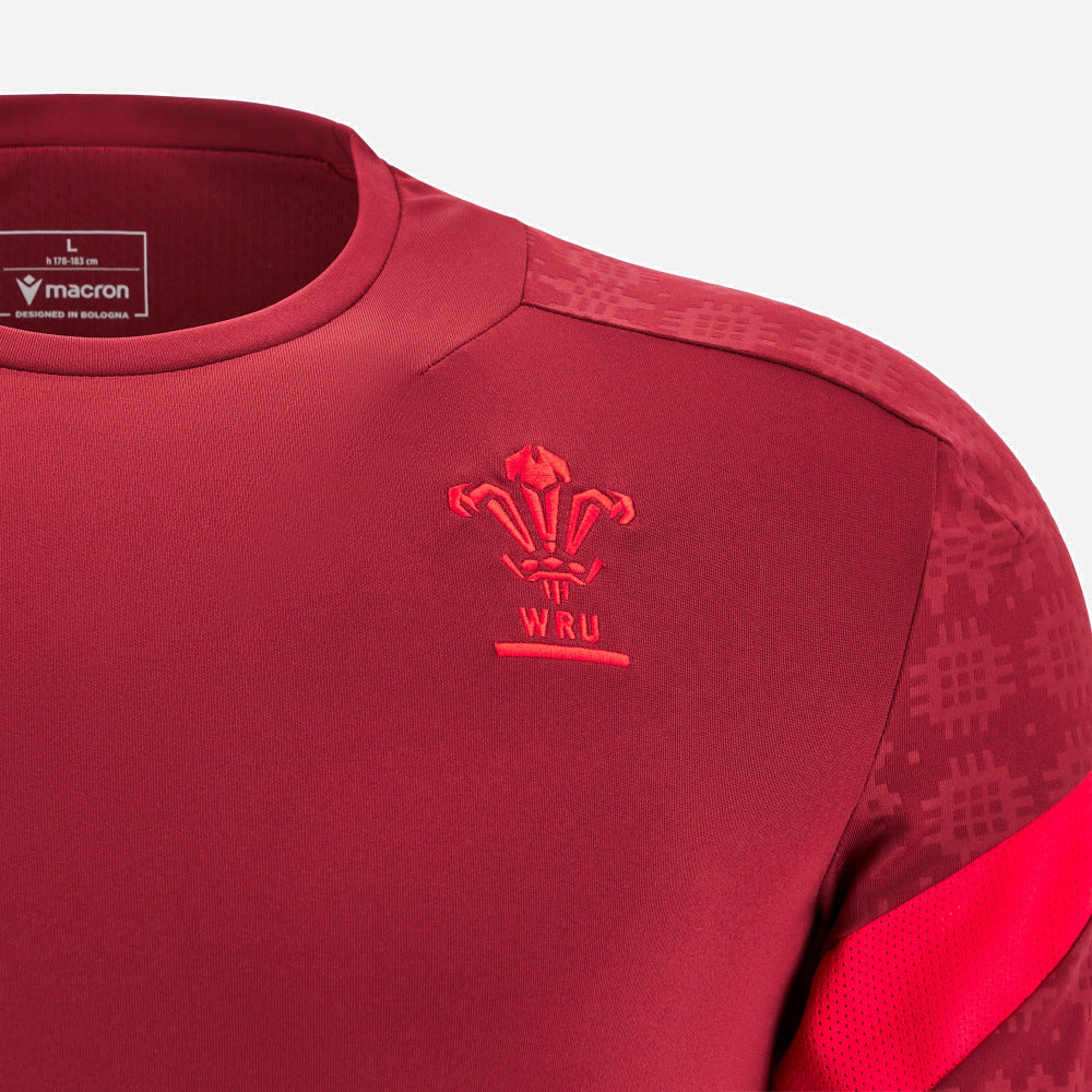 Macron Rugby Wales 2025/26 Training T-Shirt Men