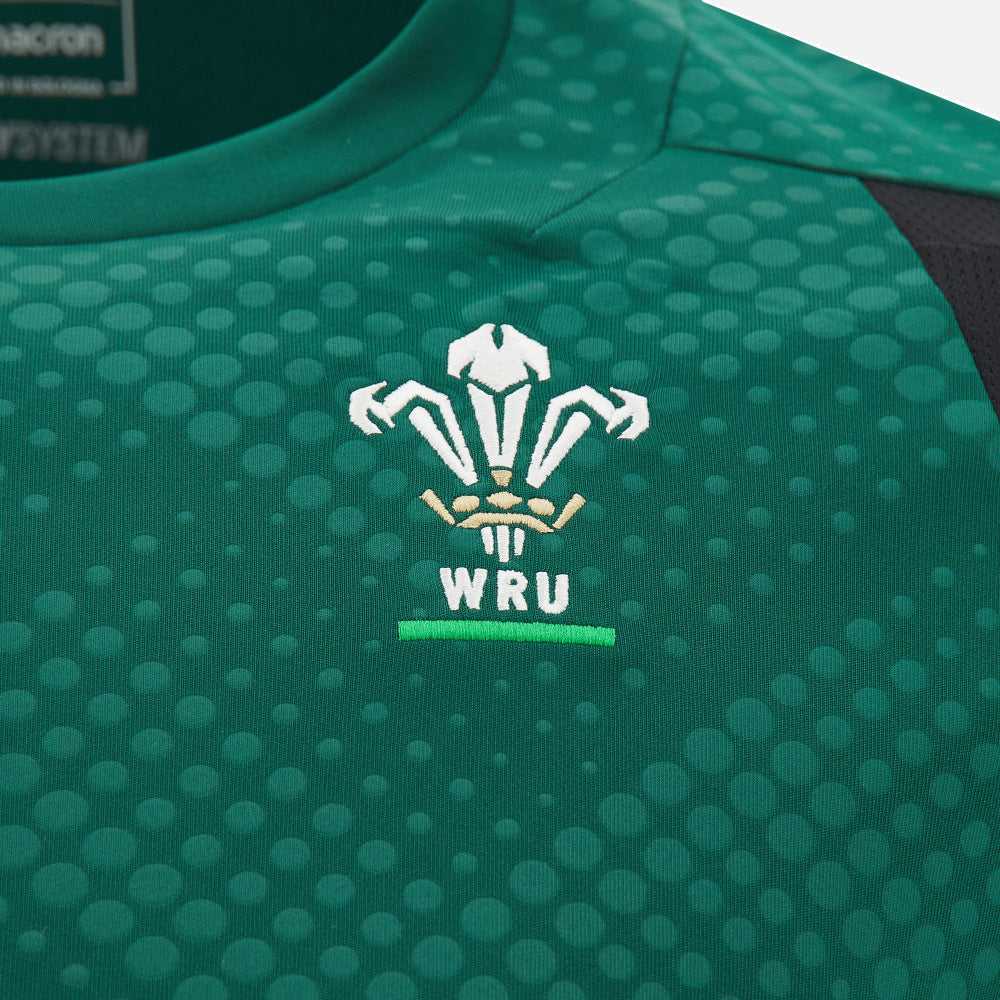 Macron Wales Rugby 2026/27 Training T-shirt Kids