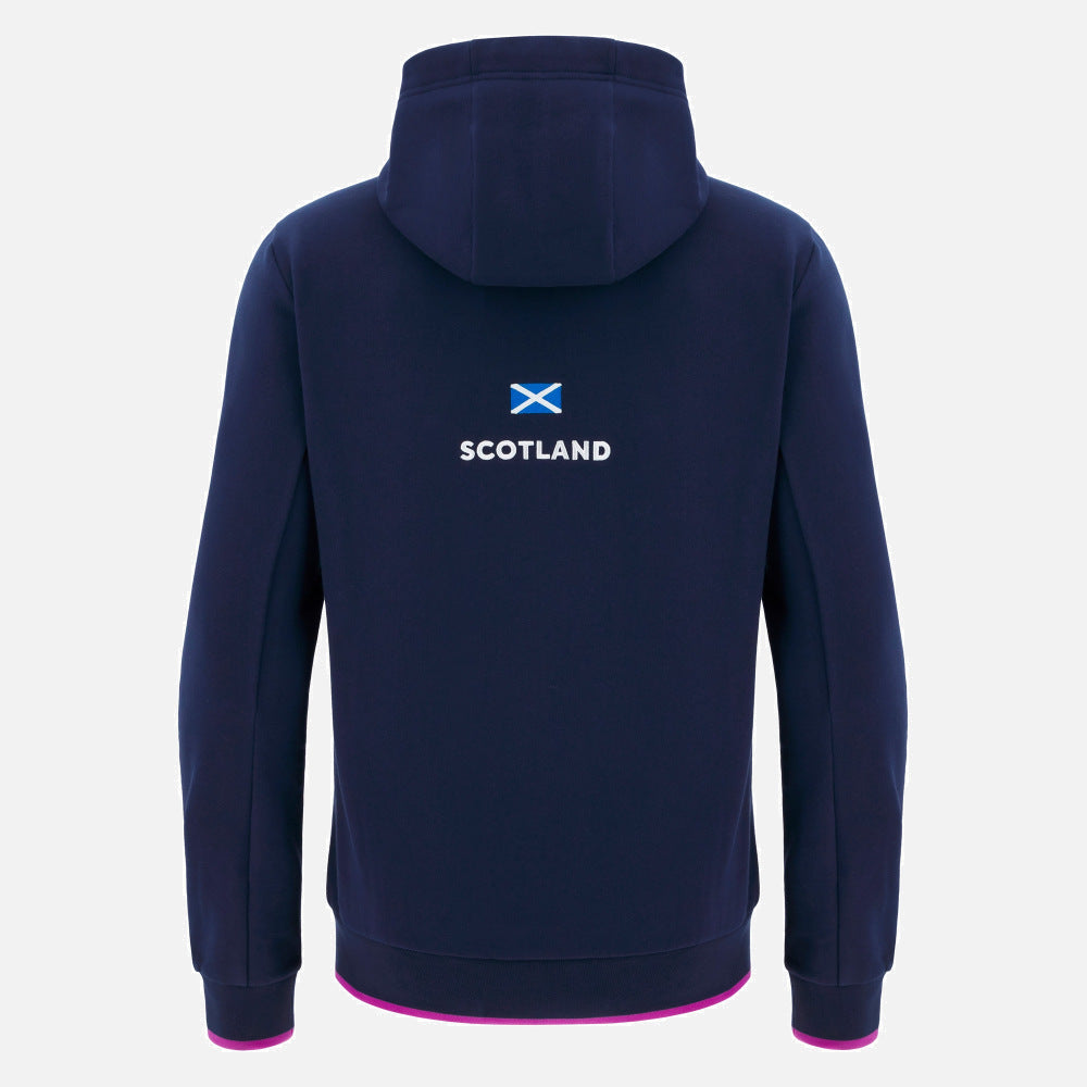 Macron Scotland Rugby 2025/26 Travel Hoodie Men