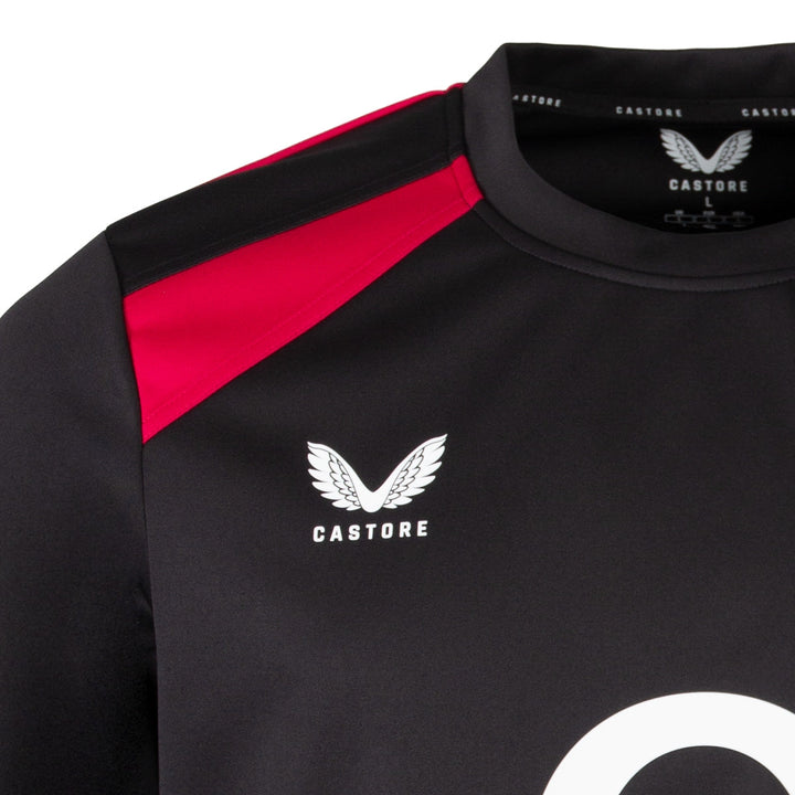 Castore Engeland Rugby Contact Drill Top Heren Zwart