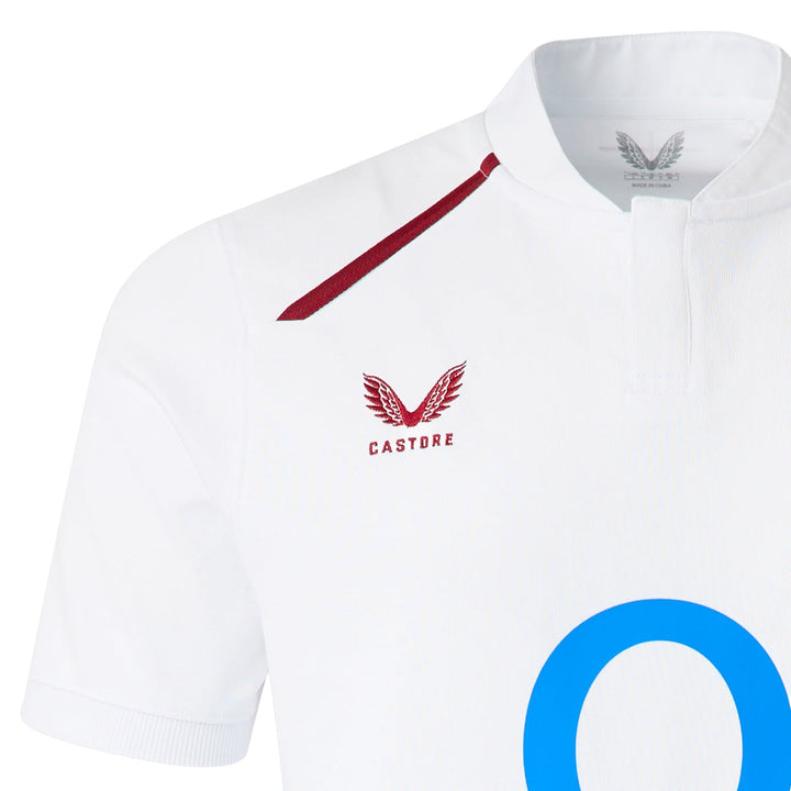 Castore England Classic Home Short Sleeve Rugby Shirt