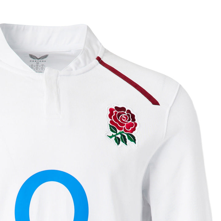Castore England Home Classic Long Sleeve Rugby Shirt