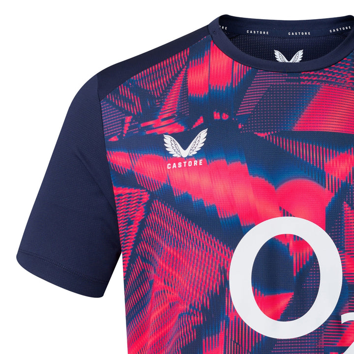 Castore England Rugby Pre Match Shirt Kids 26/27