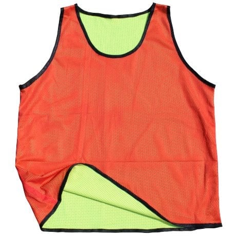 Diamond Rood/Geel Omkeerbare Mesh Hesjes