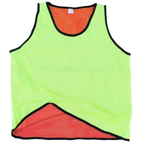 Diamond Rood/Geel Omkeerbare Mesh Hesjes