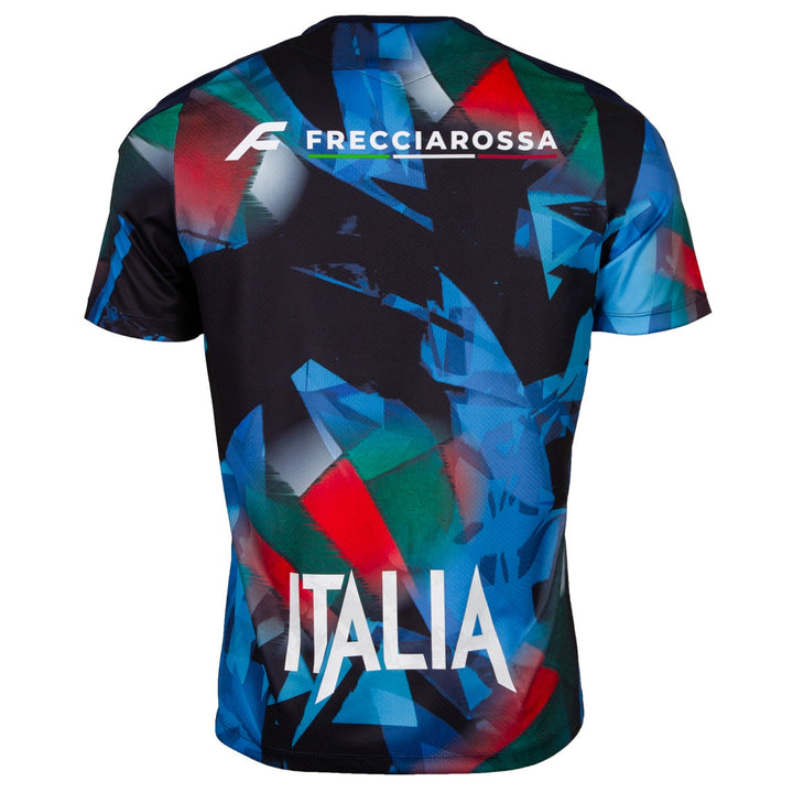 Macron Italië Rugby Training T-shirt Heren