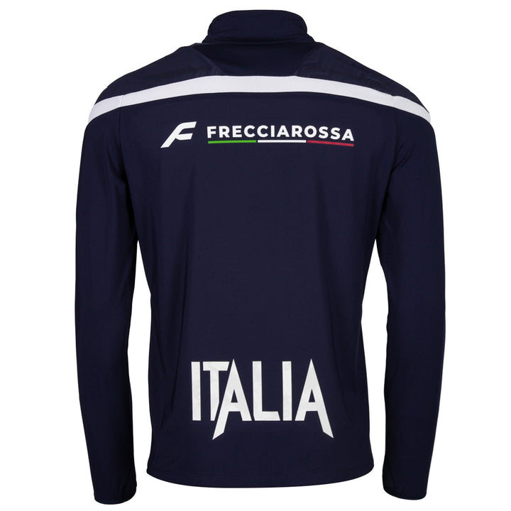 Macron Italië Rugby Training Quarter Zip Heren