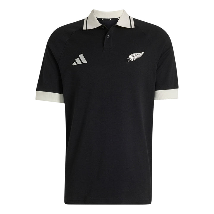 adidas New Zealand All Blacks Leisurewear Polo Heren Zwart